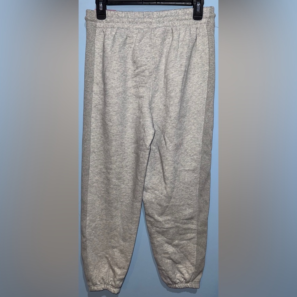 Gray Relaxed Fit Jogger Track Pants - Picture 3 of 5